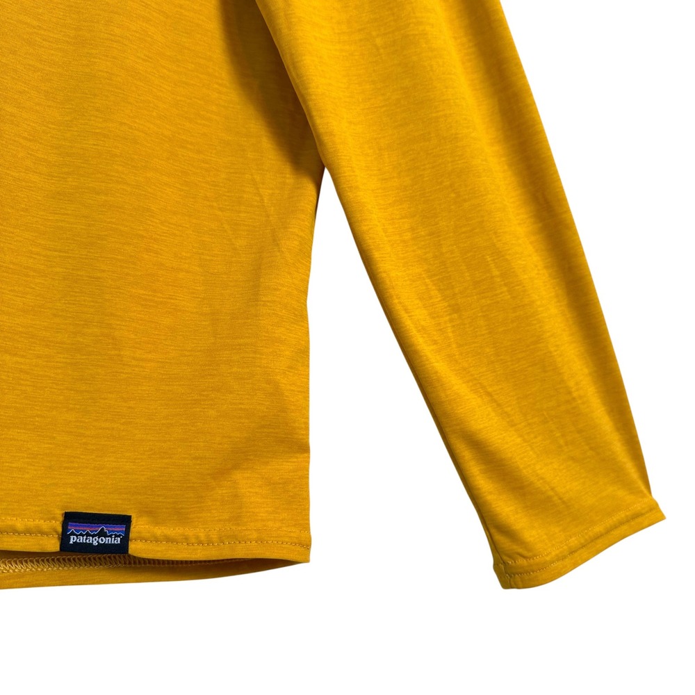 Patagonia Hoody Capilene Cool Daily Graphic Wild Fish Gold L Gorpcore 45335 - Picture 5 of 12